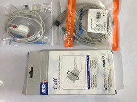 Patient Monitor Welch Allyn Propaq Encore accessories SpO2 ECG NIBP Connectors - £97.12 GBP