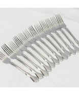 Pfaltzgraff Briarwood Dinner Forks Stainless 7.5&quot; Lot of 12 - £69.37 GBP