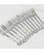 Pfaltzgraff Briarwood Dinner Forks Stainless 7.5&quot; Lot of 12 - £65.95 GBP