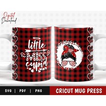 Cricut Mug Press Svg, Valentine Mug Svg, Mug Press Sublimation, Coffee Mug SVG - £3.10 GBP