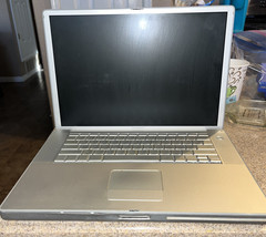 Apple PowerBook A1106 15.2&quot; Laptop - M9676LL/A (NOT TESTED) - £55.89 GBP