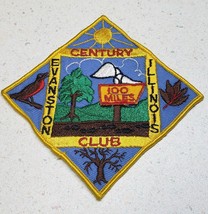 Vintage BSA Century Club 100 Miles Evanston Illinois Patch Boy Scouts - £10.16 GBP