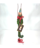Larkspur Lane Lib Cummings-Mead Silvestri Xmas Bear Stocking Door Hanger... - $53.94