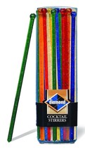 36 Diamond Cocktail SWIZZLE STICKS Stirrer Colored Reusable bar drink st... - $28.11
