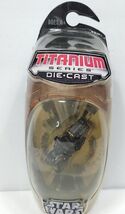 Darth Maul&#39;s Sith Speeder Titanium Series Die-Cast Metal Star Wars Ship ... - $24.74