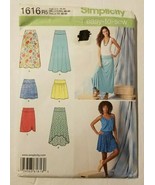 SIMPLICITY Sewing Pattern #1616 R5 Misses Womens Knit Woven Skirts 14-22... - £15.69 GBP