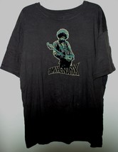 Jimi Hendrix Shirt Vintage 2005 Authentic Hendrix Graphic Art Black Felt X-Large - £51.10 GBP