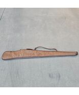 Vintage RARE 53&quot; JUMBO Brown Leather Padded Full Zip Gun Rifle Shotgun C... - $1,379.97 MXN