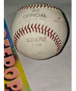 Vintage MLB &#39;69 Official Baseball Day Sears 1608 Ball Ted Williams Senators - £54.48 GBP