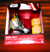 Star Wars: Boba Fett Interactive Room Guard Toy Lights &amp; Sounds - Motion active - £19.42 GBP