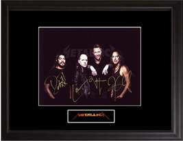 Metallica Autographed Photograph - $450.00