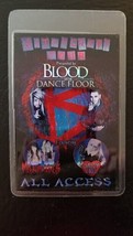 BLOOD ON THE DANCE FLOOR / MILLIONAIRES - 2014 TOUR LAMINATE BACKSTAGE PASS - £78.47 GBP