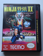 Ninja Gaiden II The Dark Sword of Chaos CASE ONLY Nintendo NES 8 bit Box - £10.15 GBP