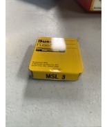 5Pcs Bussmann MSL-3 Time-Delay 6 x 32mm Glass Tube Fuse 250V 3A - $5.48 CAD