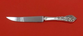 Florentine Lace by Reed &amp; Barton Sterling Silver Steak Knife Serrated Cu... - £69.33 GBP