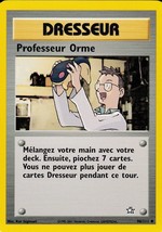 M Pokemon Dresseur Professeur Orme French Nintendo GAMEFREAK Card 96/111... - $2.70 CAD
