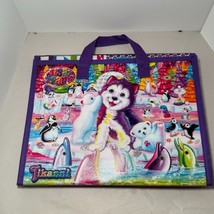 Lisa Frank Trifold Portfolio Tikanni Art Storage Case + Coloring Activit... - £10.79 GBP