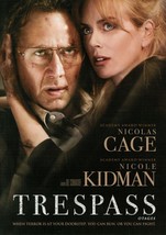 Trespass (DVD) 2011 Nicolas Cage, Nicole Kidman NEW - £8.57 GBP