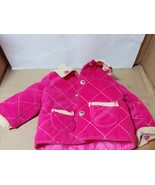 Our Generation Battat Doll Valentine Pink Quilted Jacket Coat Fits 18&quot; ^ - $184.10 MXN