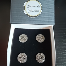  Magnetic Horse Show Number Pins Saddle Up Concho Set of 4 NEW image 2