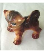  Vintage Lion Cub Figurine Ceramic Hand Painted Japan - £19.97 GBP