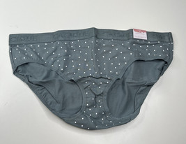 Cacique NWT 14/16 blue polkadot cotton hipster panties N2x2 - £7.76 GBP