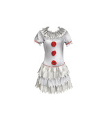 New Carnevil Clown Costume Adult Size Medium 8-10  Pennywise IT Halloween - $38.47 CAD