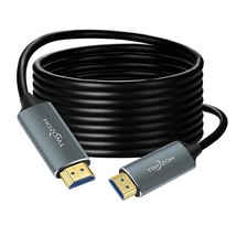 Fiber Optic Hdmi Cable 165Ft, Long 4K Fiber Hdmi To Hdmi Cable 4K/60Hz (... - $128.99