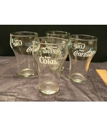 4 &quot;ENJOY COCA-COLA&quot; 5&quot; GLASSES - $18.98 CAD