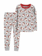 Child of Mine by Carters Boy Santa Christmas Pajamas Pj Set  18 month NEW - $288.96 MXN