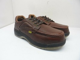 Florsheim Work Men's Compadre FE2440 Steel Toe Work Shoes Brown Size 9D - $71.24