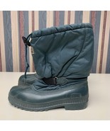 SOREL Tall Waterproof Womens Size 6 Rain Boot Teal Green Winter Vintage - £11.60 GBP