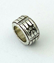 Brighton Cosmic Spacer Bead, Silver Finish, J92592, New - $7.59