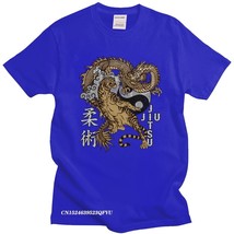 Clic Jiu Jitsu Tiger And  Men Yin Yang Martial Arts Tee Top Bjj Tshirt Camisas M - £68.16 GBP