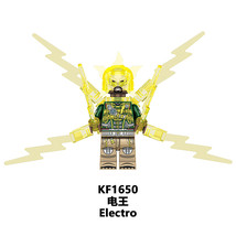 Hot Super Heroes Electro KF1650 Building Minifigure Toys - £3.03 GBP