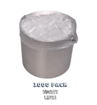 ELKAY Plastics High Density Poly Ice Bucket Liner 12x12" .48 Mil 1000 Va... - $23.51