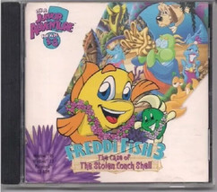 Freddi Fish 3: The Case of the Stolen Conch Shell (Window) PC CD Rom-RARE - $140.25