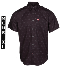 DIXXON FLANNEL - BEST FREIND Party Shirt - Short Sleeve - Men&#39;s XL - £54.48 GBP