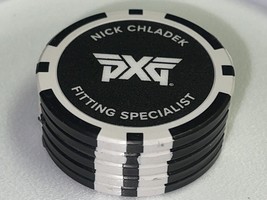 PXG  |  Nick Chladek  |  Golf  Ball Marker |  Poker Chip 1.5”  |  Lot Of 5 - £13.35 GBP