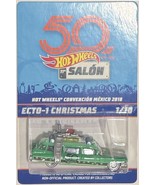 Green ECTO-1 Code-3 Hot Wheels 2018 Mexico Convention 1/10 RARE! Ghostbu... - $707.35 CAD