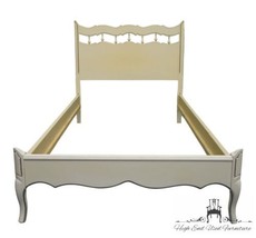 THOMASVILLE FURNITURE Cream / Off White Painted French Provincial Twin S... - $831.24