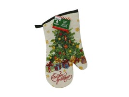 Christmas House Holiday Oven Mitt - New - Season&#39;s Greetings - $8.99