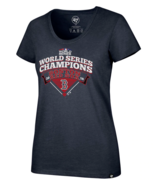 Boston Red Sox Womens &#39;47 Brand 2018 World Series Champions T-Shirt - Me... - £11.93 GBP