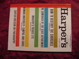 HARPER&#39;s November 1961 Milton Viorst Henri Cartier-Bresson Richard Rogin - £9.20 GBP