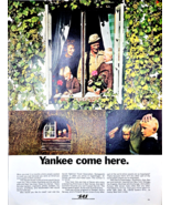 SAS SCANDINAVIAN AIRLINES-Copenhagen-Europe-Yankee come here 1965 VTG Pr... - €13,68 EUR