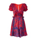 Self-Portrait Red Floral Mini Dress UK 6 US 2 - $93.10