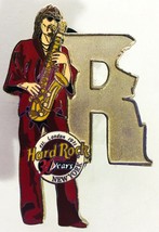Hard Rock Cafe Pin Saxophone Sax Player NY New York R Musician Letter Series #3 - $9.99