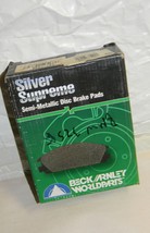 Beck/Arnley Silver Supreme Disc Brake Pad Set Front Semi Metallic 087-1397 - £18.78 GBP