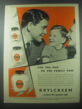 1954 Brylcreem Hairdressing Ad - For the men on the family tree - £14.77 GBP