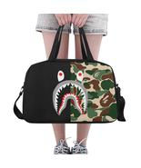 Shark Camo Tote and Cross Body Travel Bag - £38.54 GBP